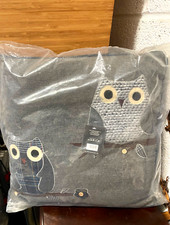 Cuscino Due Gufi, Applique