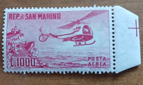 San marino 1961 - 1961, elicottero