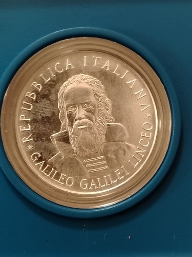 500 lire argento - 1982, galileo