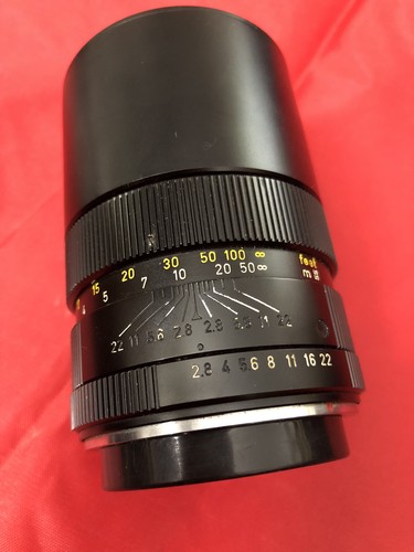 Obiettivo leica elmarit - elmarit, 135