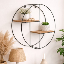 Scaffale da parete rotonda