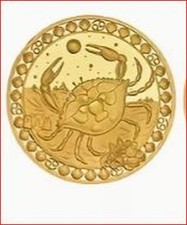 Medaglione Zodiaco Cancro |