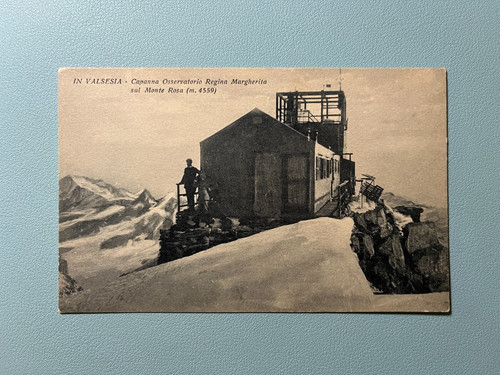 Cartolina capanna osservatorio - cartolina,