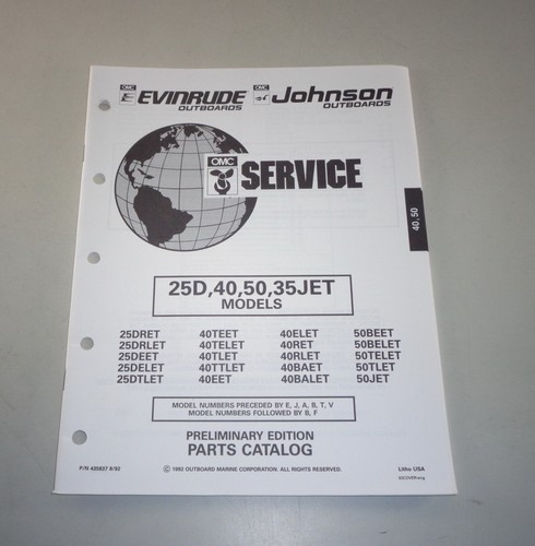 Catalogo ricambi omc - omc, johnson