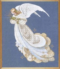 Tabella punto croce lavanda e