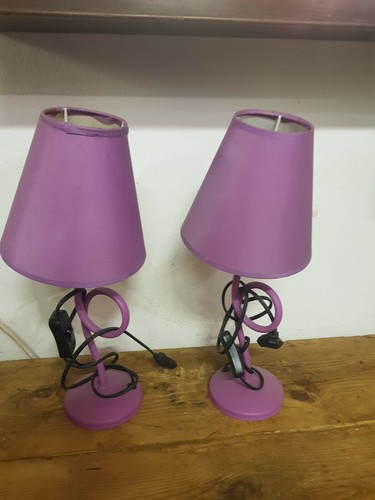 Coppia lampade lumetto abat - lumetto,