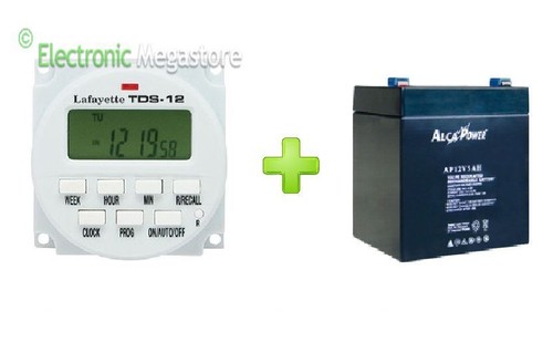 Timer digitale settimanale 12v - timer,