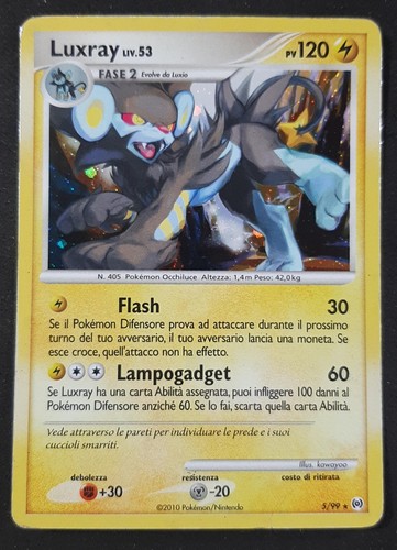 Luxray liv rara holo - liv.53, 5/99