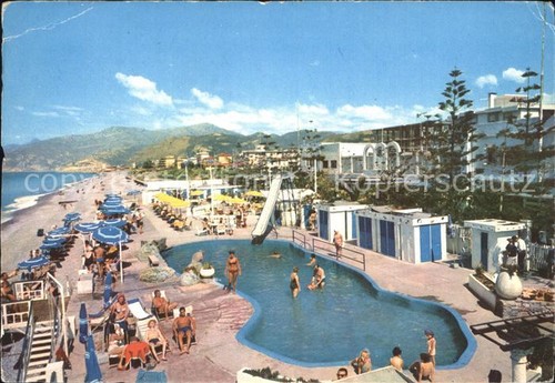 Spiaggia bordighera piscina - spiaggia,