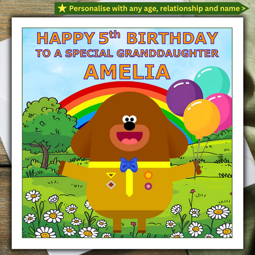 Cartolina compleanno hey - cartolina,