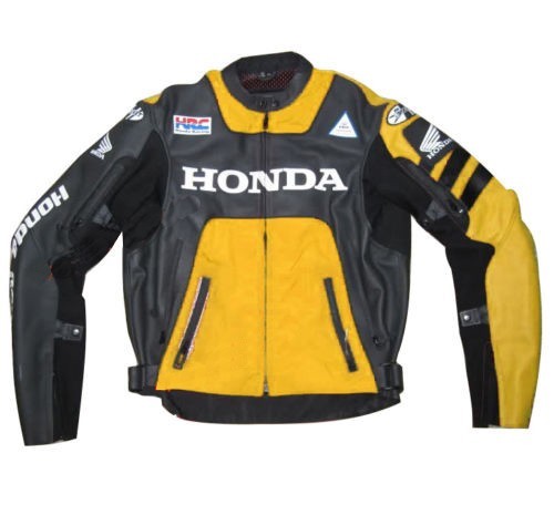 Giacca pelle motociclist - in,