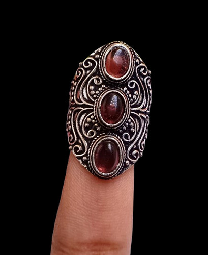 Anello ossidato fatto mano - fatto,