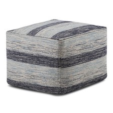 Clay - Square Pouf - Patterned