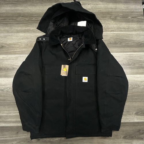 Carhartt cappotto uomo nero - lt,