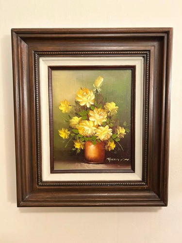 Quadro vintage firmato - , con