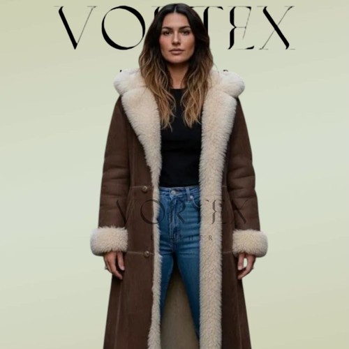 Cappotto donna marrone vera