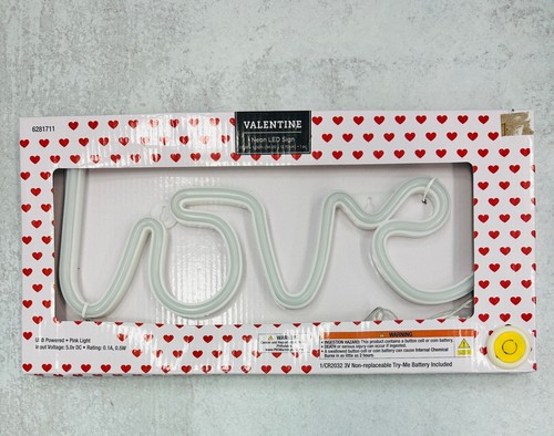Insegna parete love rosa - parete,