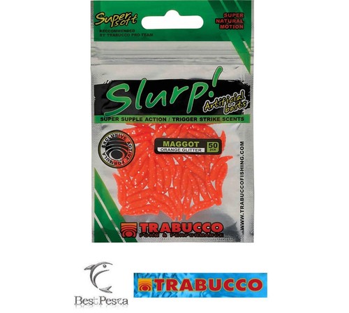 Slurp maggots orange - -, glitter
