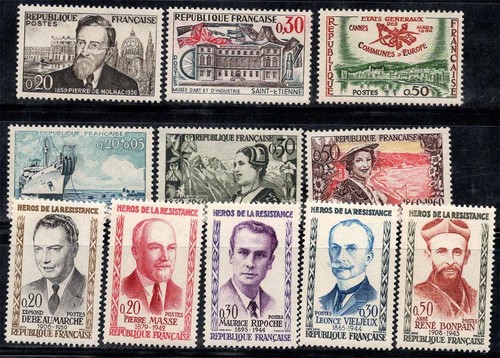 Francia 1960 1242 1252 - 1960, 1242-1252