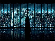 3 QUARDRI MODERNI BATMAN 1  QUADRO STAMPA SU TELA CANVAS VERNICE A PENNELLO