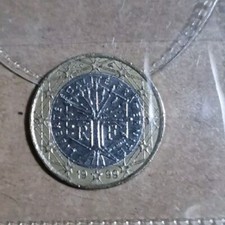 Moneta francese 1 euro - moneta, da