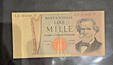 REP. ITALIANA- 1000 Lire Verdi