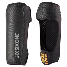 SixSixOne 661 Comp AM parastinchi giovani taglia unica nero MTB BMX protezione