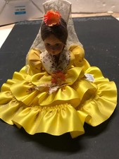 Bambola Spagnola in porcellana Vintage Marin Chiclana da collezione