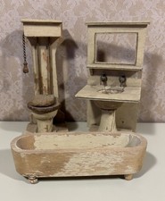 Antico mobile bagno anni 20