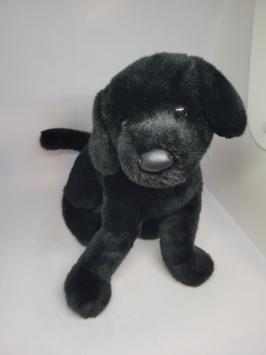Peluche pupazzo labrador nero