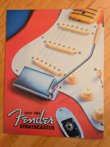 Insegna vintage fender - insegna,