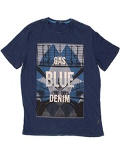 T-shirt GAS uomo grafica top