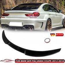 Spoiler posteriore Performance nero lucido adatto per BMW Serie 6 F06 Gran Coupe 2012-2018
