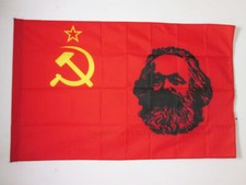 BANDIERA URSS CON MARX
