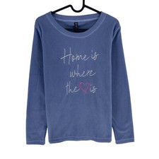 Ovs Donne Blu Fleece Maglietta