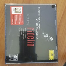 HERBERT VON KARAJAN Beethoven Fidelio DGG EX/EX(2CD)