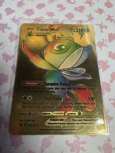 Carta pokèmon fan art - pokèmon, celebi