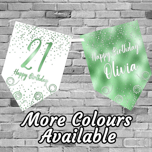 Striscione bunting compleanno - bunting,
