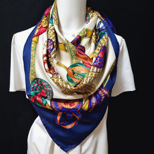 RARA SCIARPA DI SETA VINTAGE