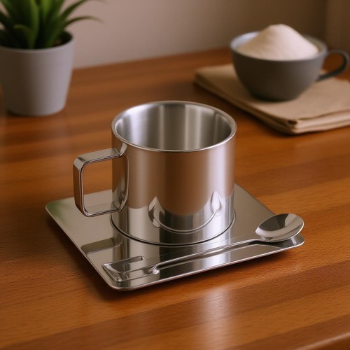 Set tazza piattino cucchiaino - set,