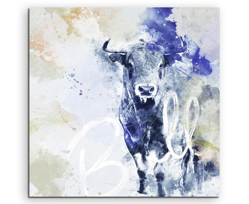Testa toro potente 60x90 cm - di,