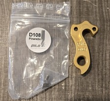 Gancio Deragliatore Posteriore Oro per Bici Pinarello Stevens Thompson | Pilo D108