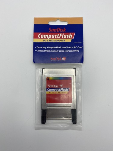 Sandisk card adapter pcmcia - pc,