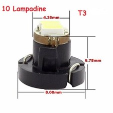 10 Lampadine Led T3 Bianco