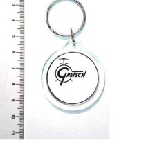 portachiavi grancassa batteria logo gretsch in stile vintage batterista
