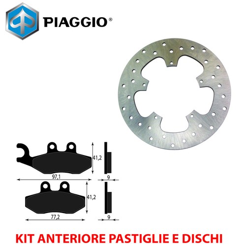 Kit freno pastiglie dischi - kit, e