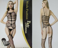 Bodystocking Rete Aperto Sexy Catsuit Body Da Donna Completo Lingerie Da Notte