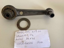 biella nuda CFM NOS moto maserati 125 spinotto 14mm - asse 20x46mm - interasse 1