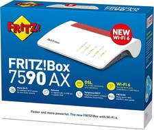 Fritz box 7590 AVM!FRITZ!BOX modem router EDITION TIM Fibra e Adsl