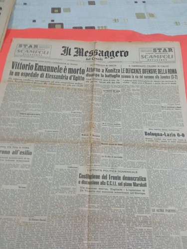 Messaggero 1947 re - il, -12-1947
